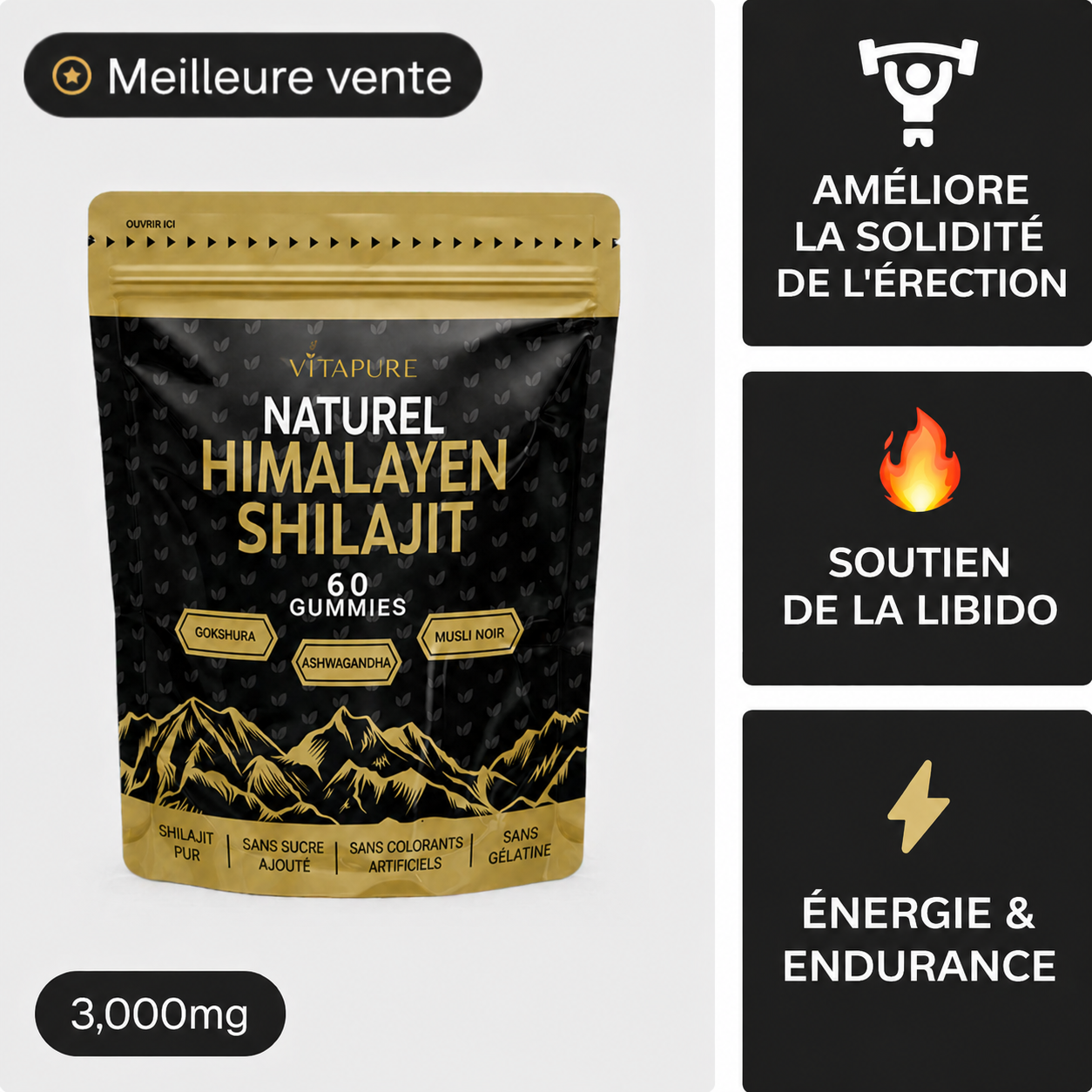 Gummies de Shilajit VitaPure®