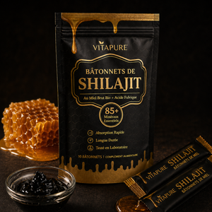 Sac de Bâtonnets de Miel Shilajit VitaPure®