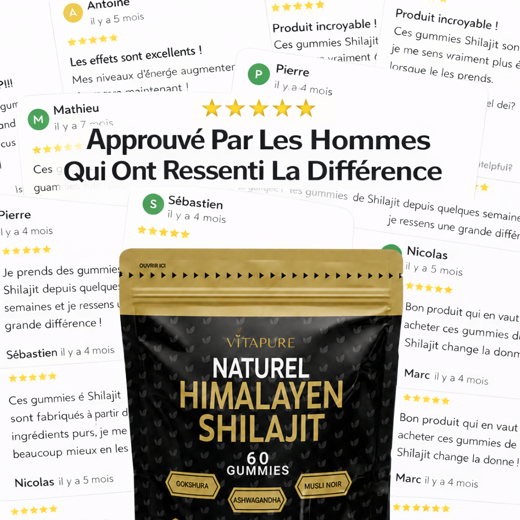 Gummies de Shilajit VitaPure®